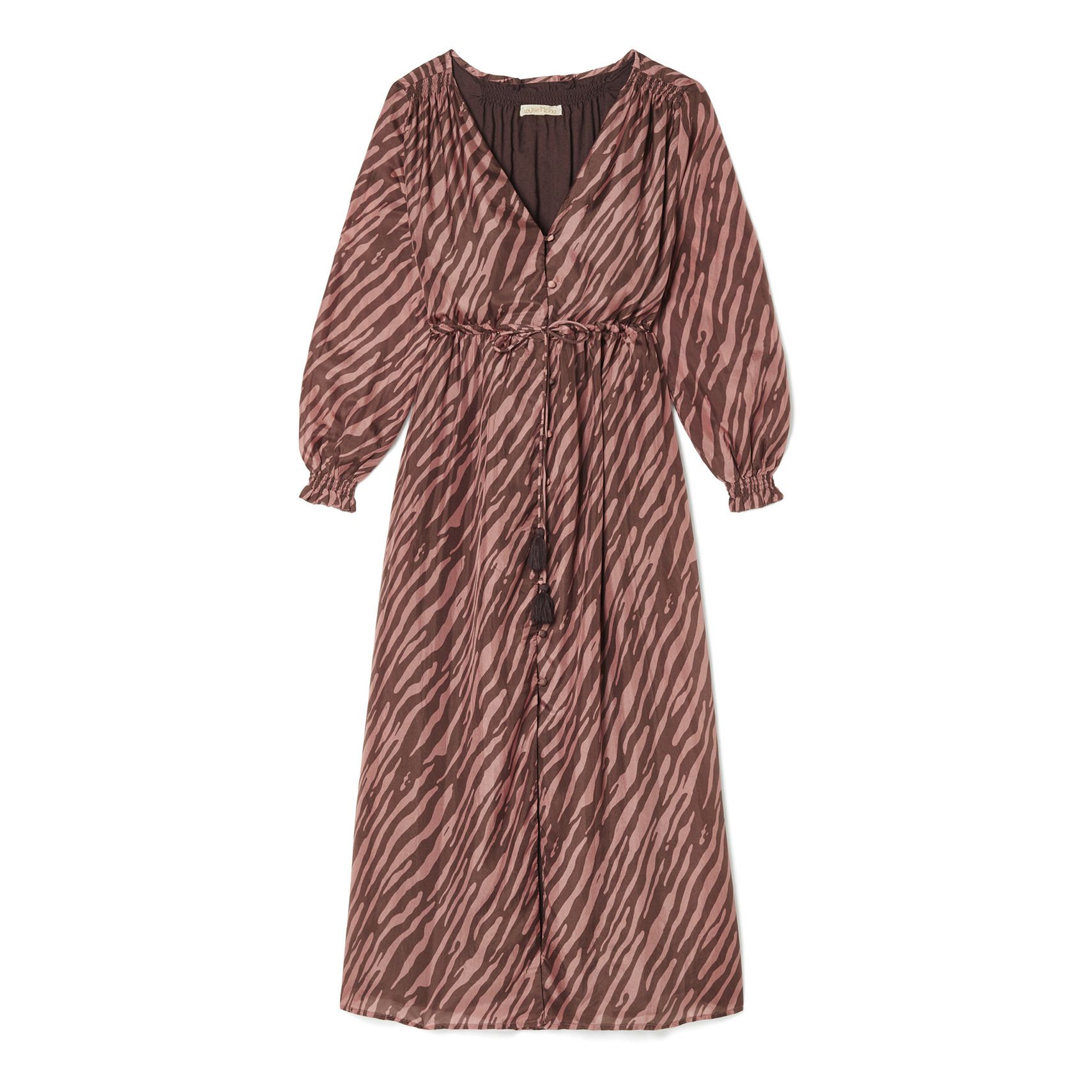Louise Misha - Robe Soie Chally - Collection Femme - - Rose