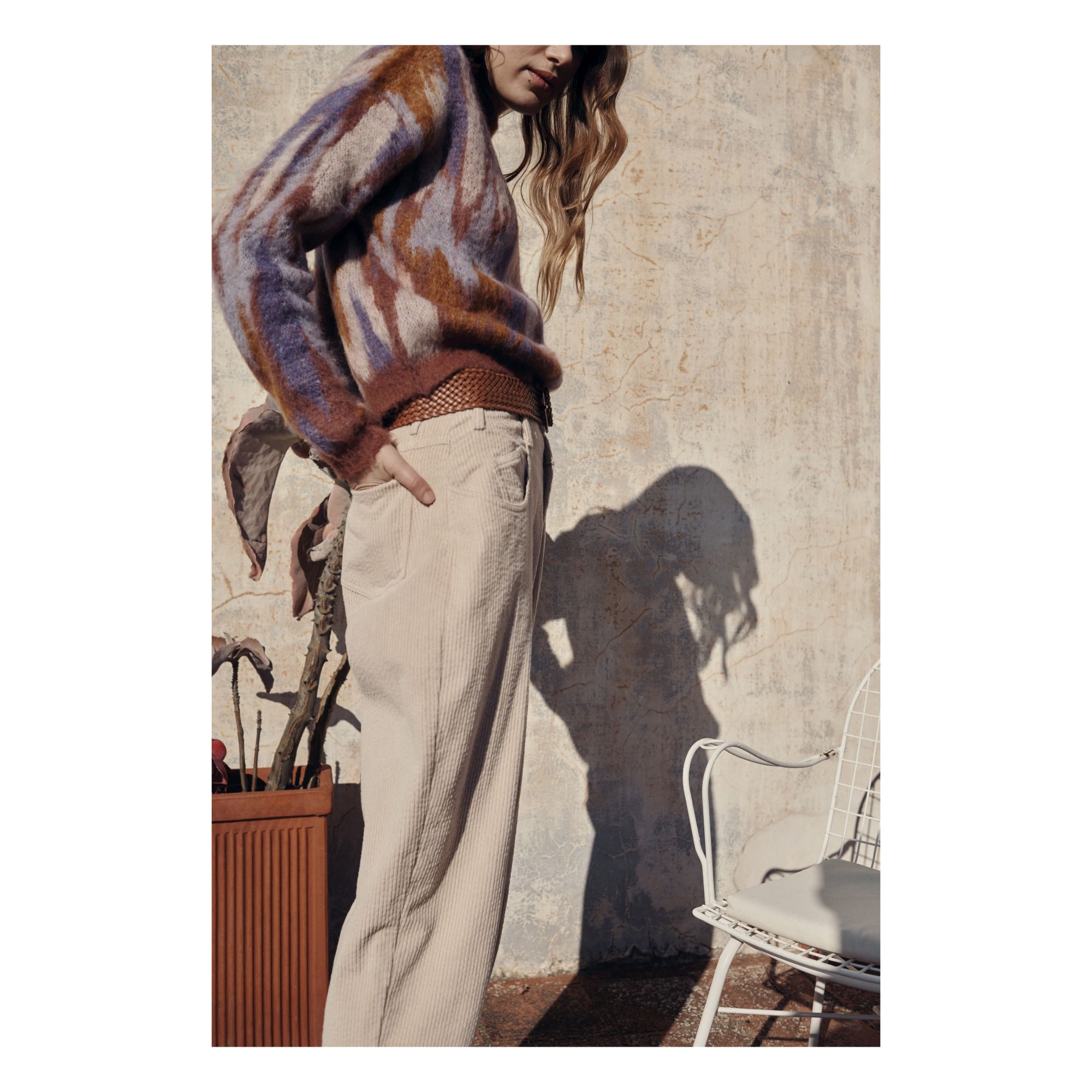 Pantalons Carottes pour Femmes Louis Vuitton, Soldes jusqu'à −16%