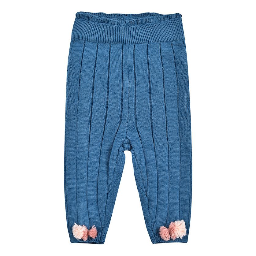 Louise Misha - Legging Côtelé Moldavia - Fille - Bleu