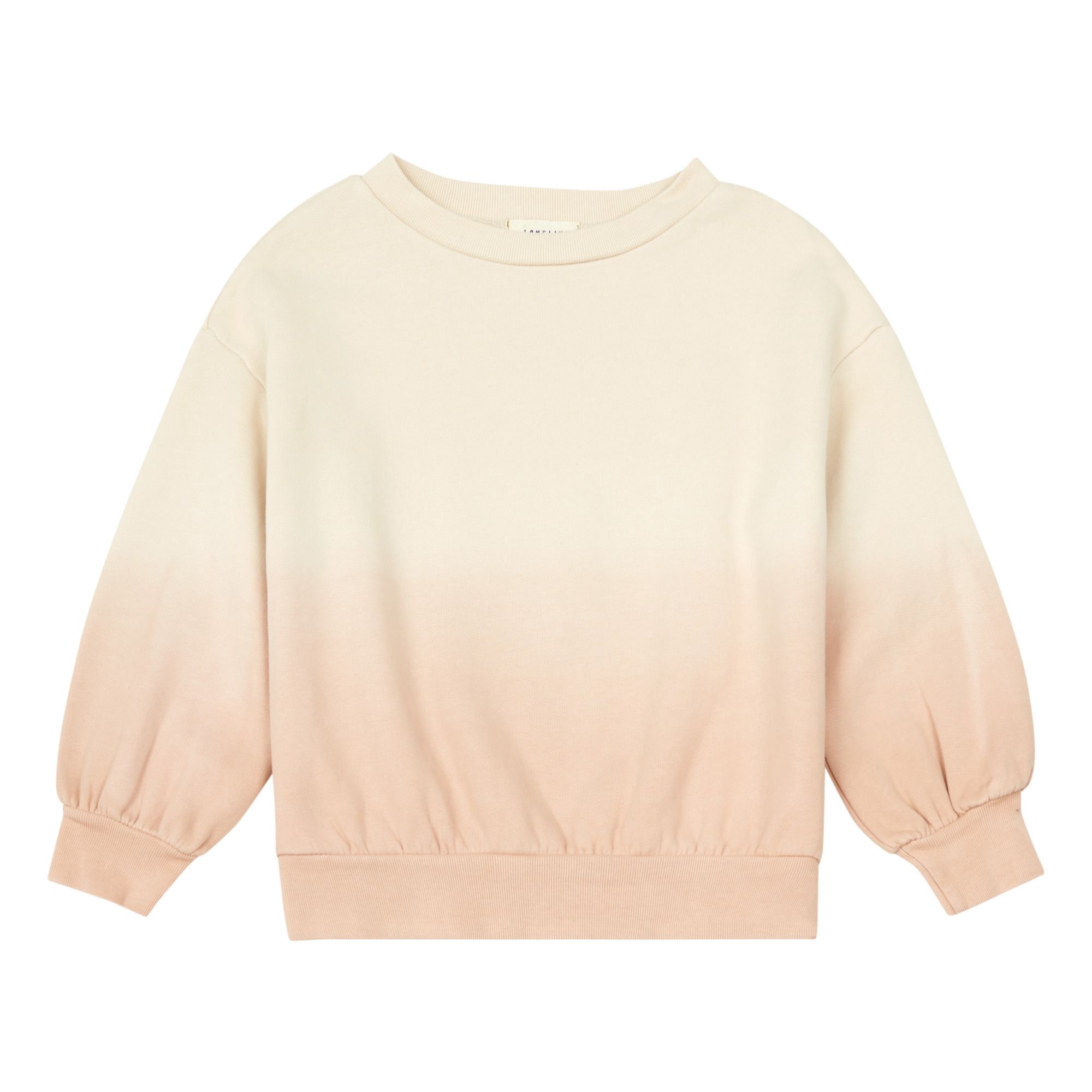 Longlivethequeen - Sweat Tie and Dye Coton Bio - Fille - Rose pâle
