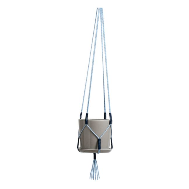 Recycled Material Plant Hanger Light Blue