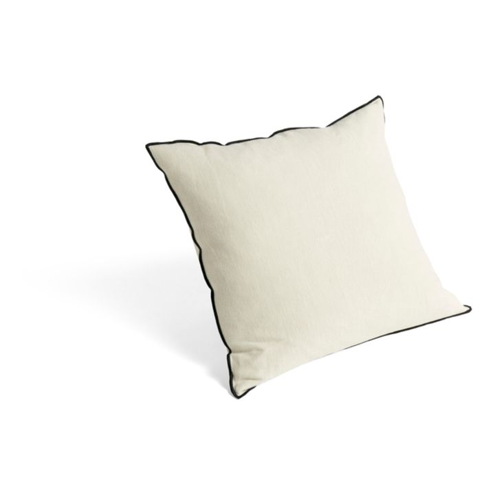 Outline Linen and Cotton Cushion White- Product image n°0