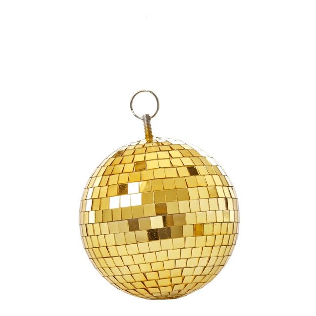 Boule décorative disco | Doré