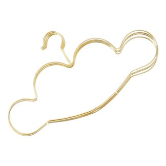 Cintres Nuage Set De 5 Dore Rice Design Enfant