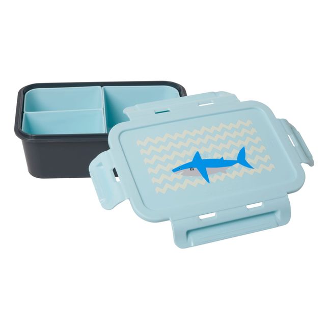 Lunchbox Shark Blau