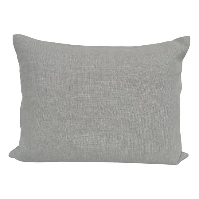 Gaston Washed Linen Cushion Grey