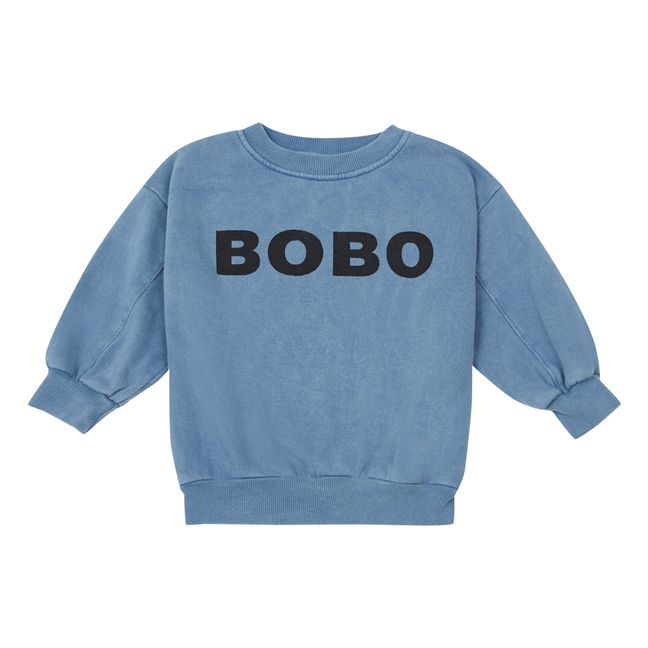 Organic Cotton Sweatshirt - Iconic Collection  | Blue