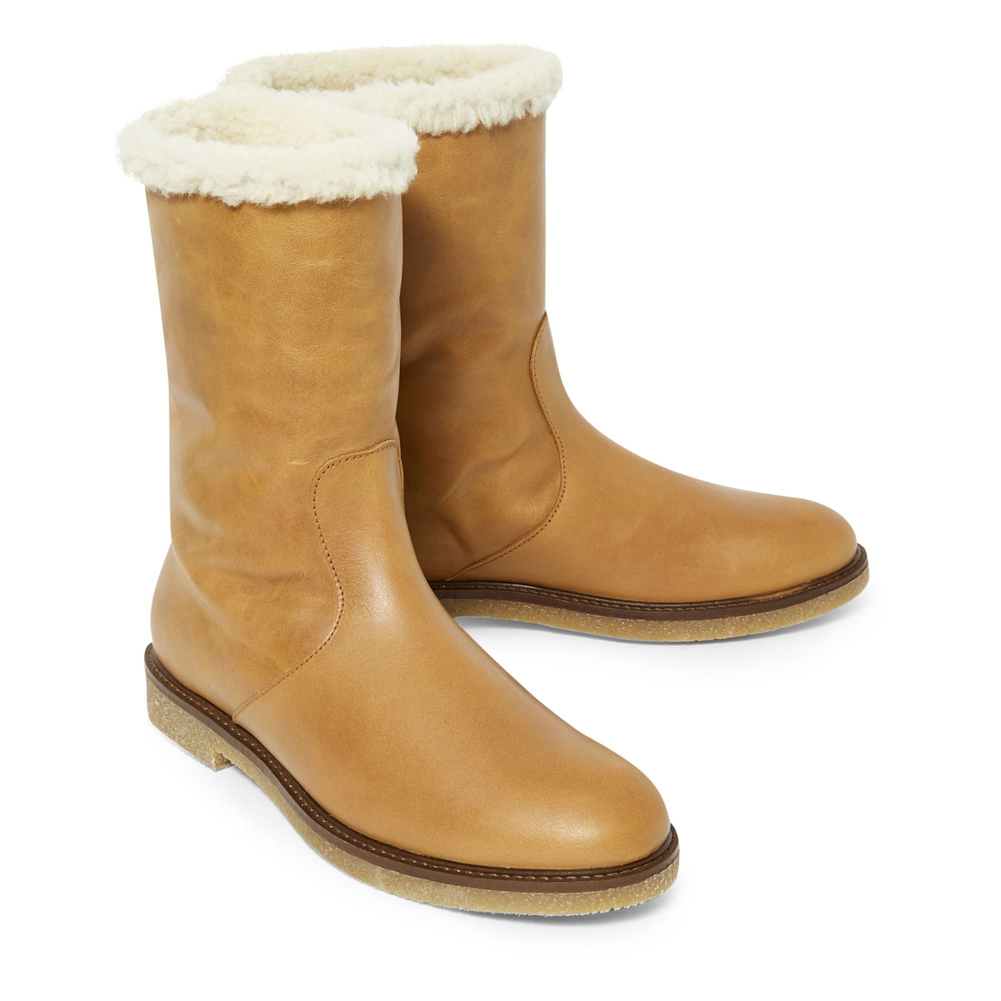 Botas con relleno Wildy Camel Bonpoint Calzado Joven, Infantil