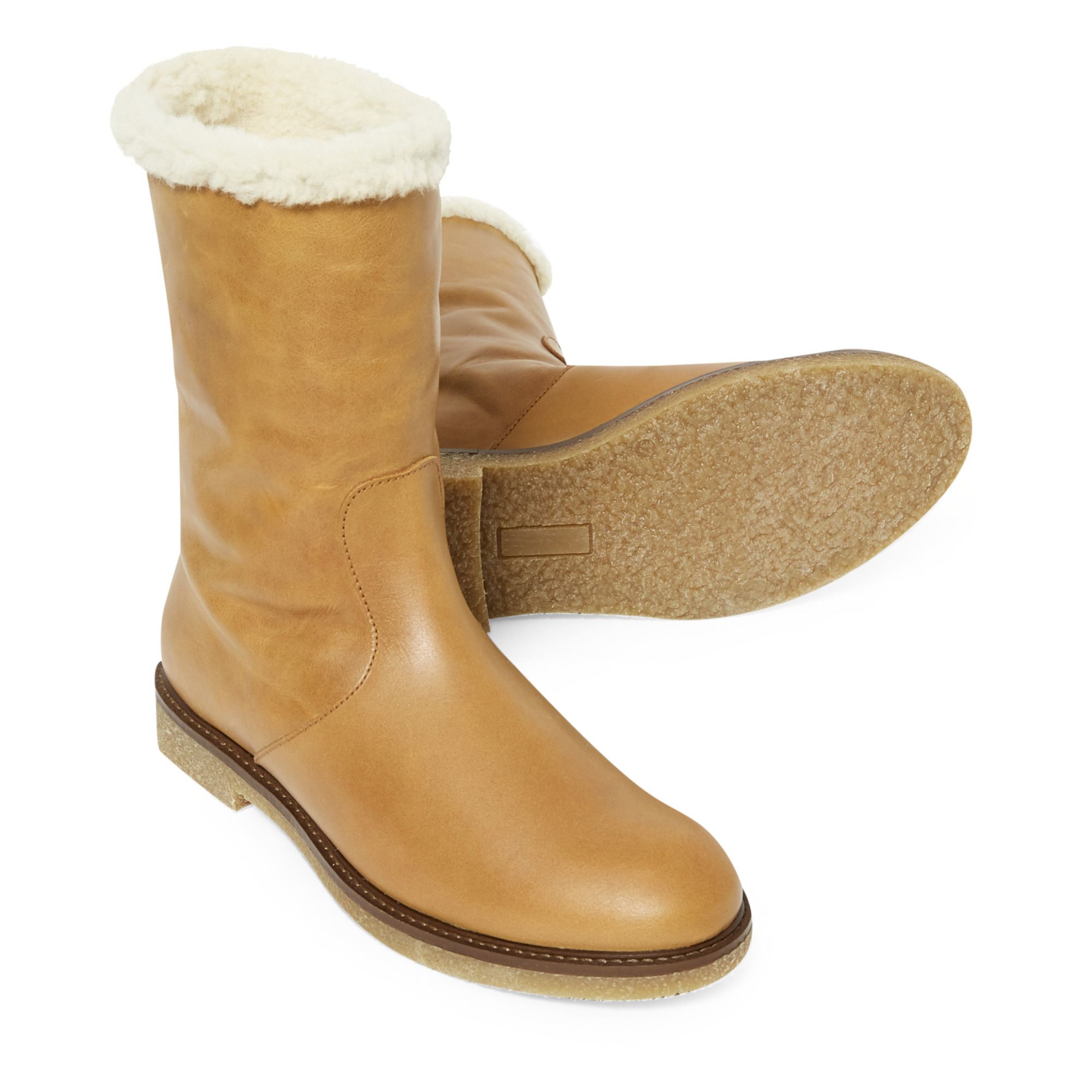 pull on fur lined boots