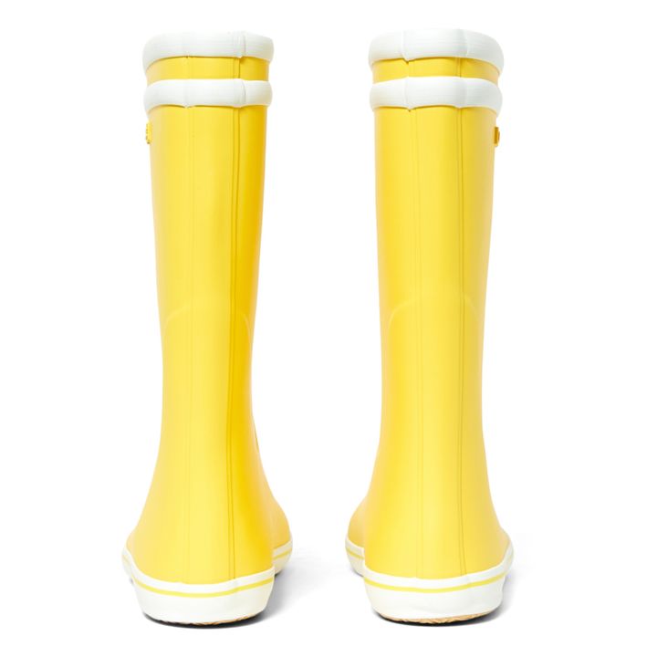 Botas de lluvia Malouine - Colección Mujer Amarillo- Imagen del producto n°4