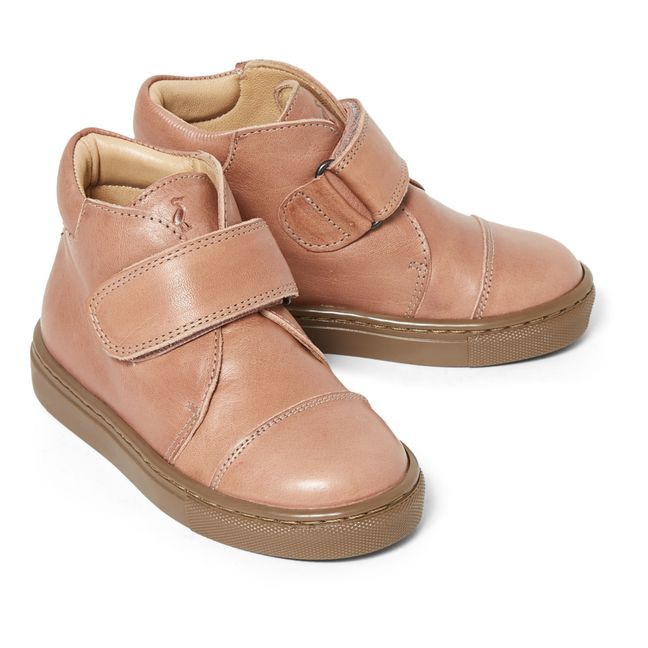 Kicks Velcro Shoes Dusty Pink