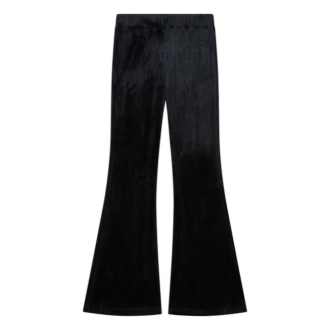Pantalon Flare Frances Velours Noir
