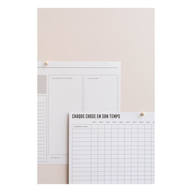 Sous-main de bureau  | Vieux Rose