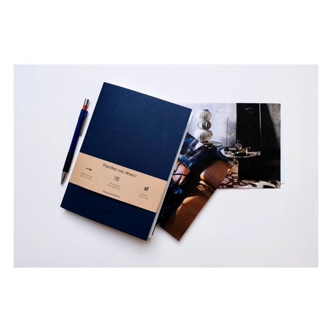 Project Notebook Midnight blue