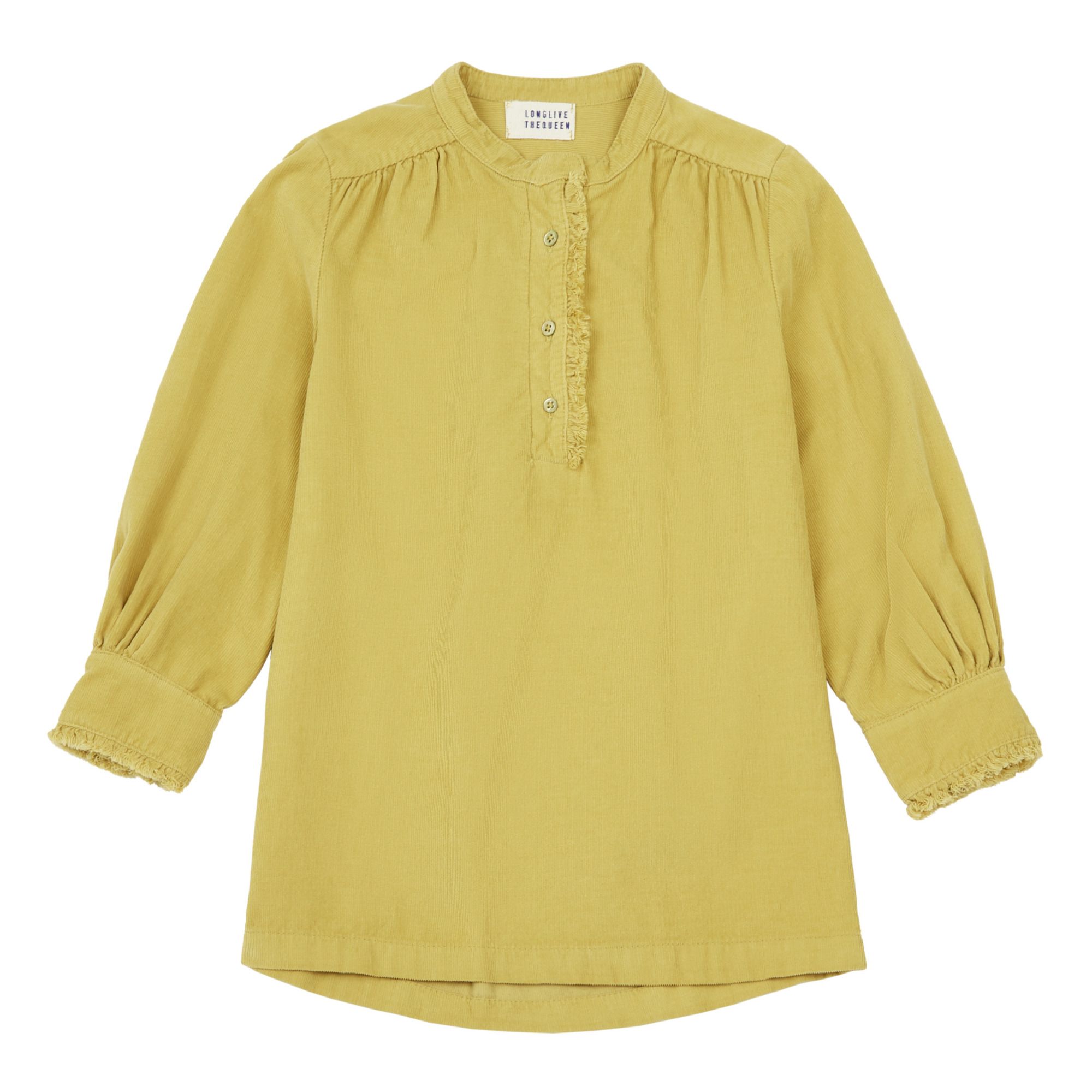 Longlivethequeen - Robe - Fille - Jaune