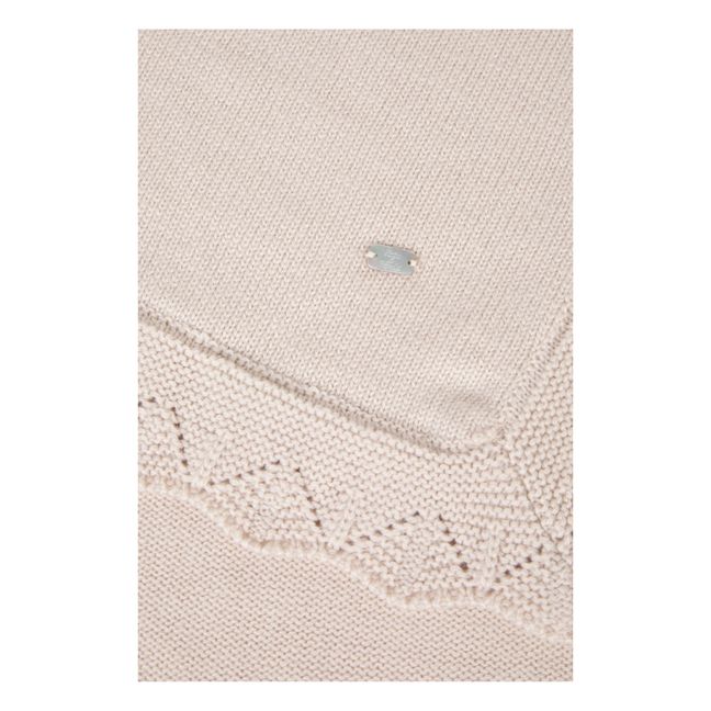Merino Wool Throw | Beige