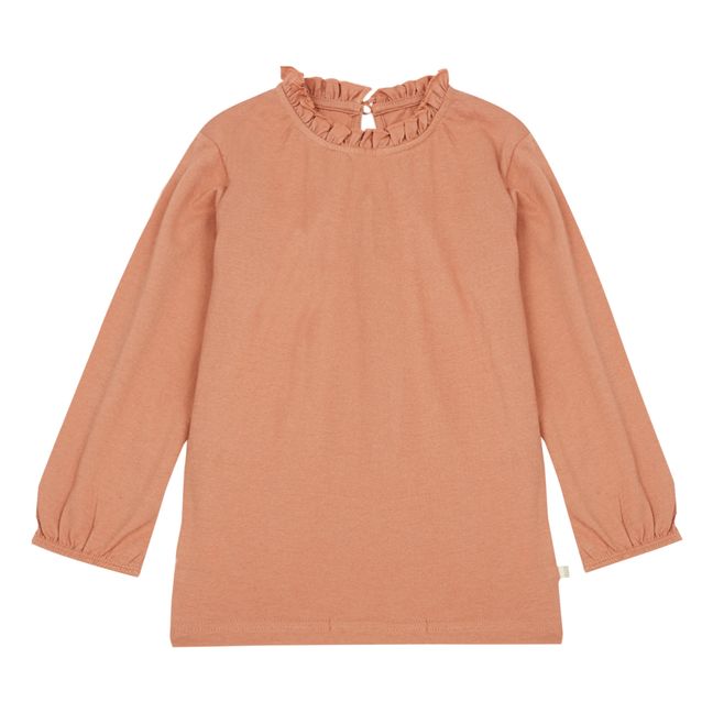T-shirt, camicetta, modello: Ingunn, in cotone bio | Arancione