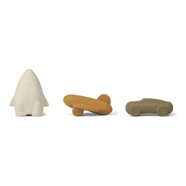 Liewood - Jouets de bain en caoutchouc naturel David - Set de trois