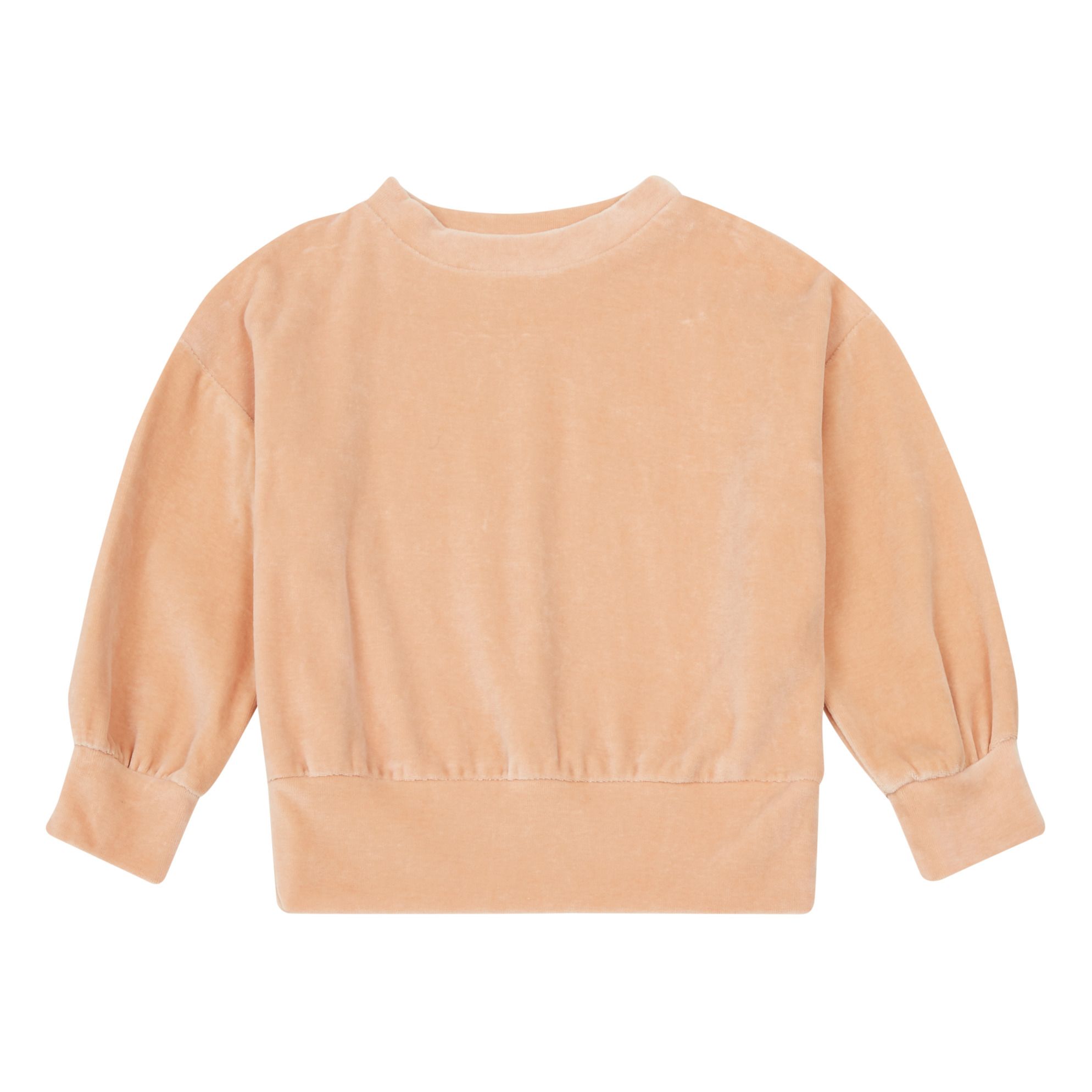 We Are Kids - Sweat Nat Velours Coton Bio - Fille - Rose