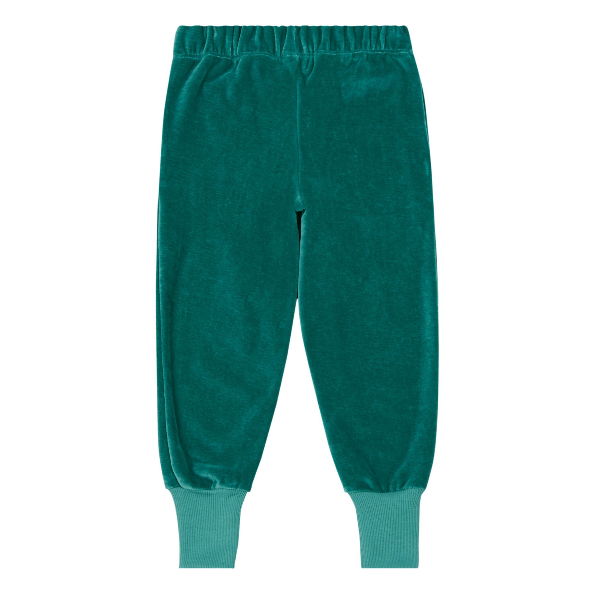 We Are Kids - Jogg Charles Velours Coton Bio - Fille - Vert