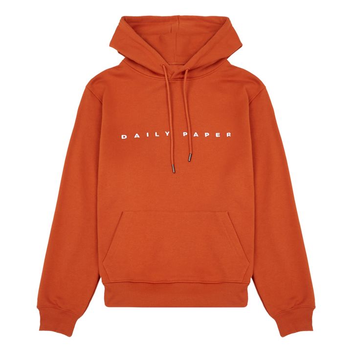 daily paper hoodie orange