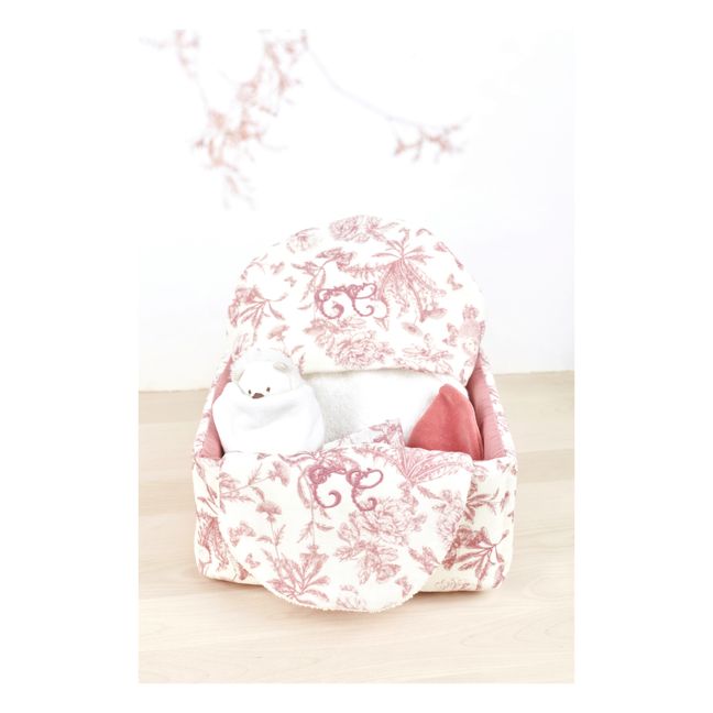 Toile de Jouy Basket | Peach