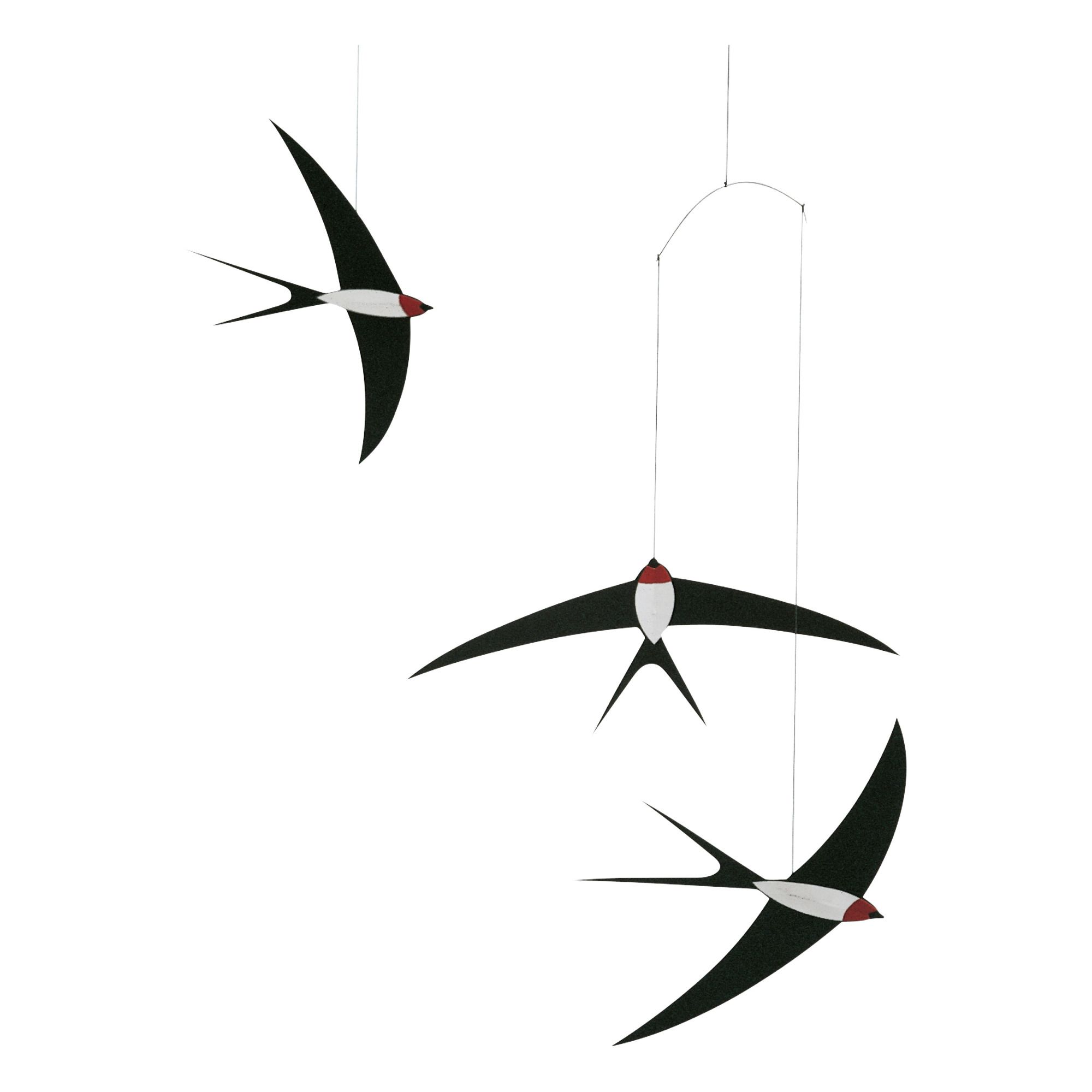 Swallows flying Mobile