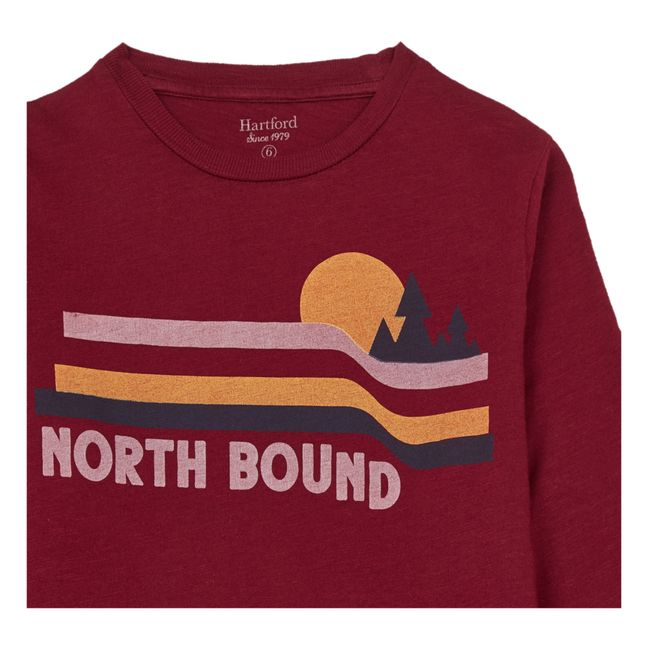 T-shirt North Bound Bordeaux