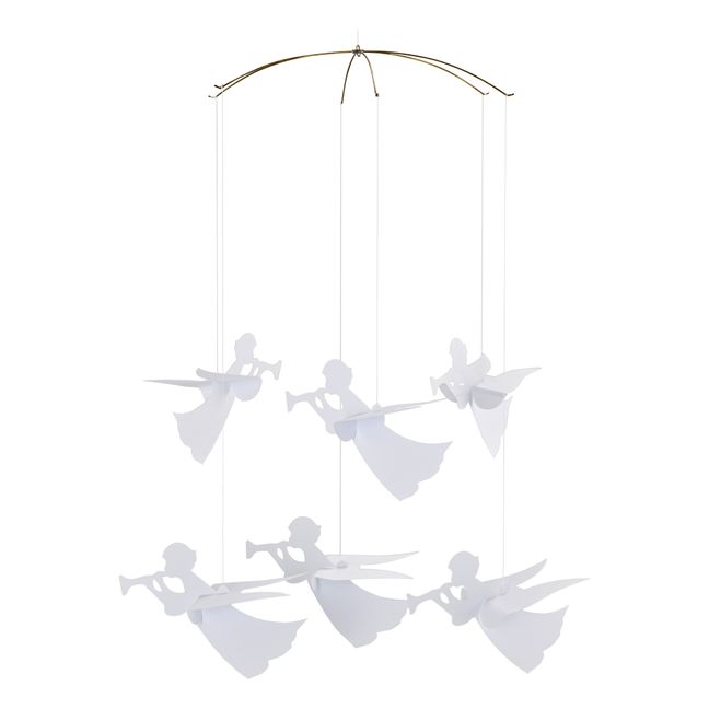 Mobile anges | Blanc