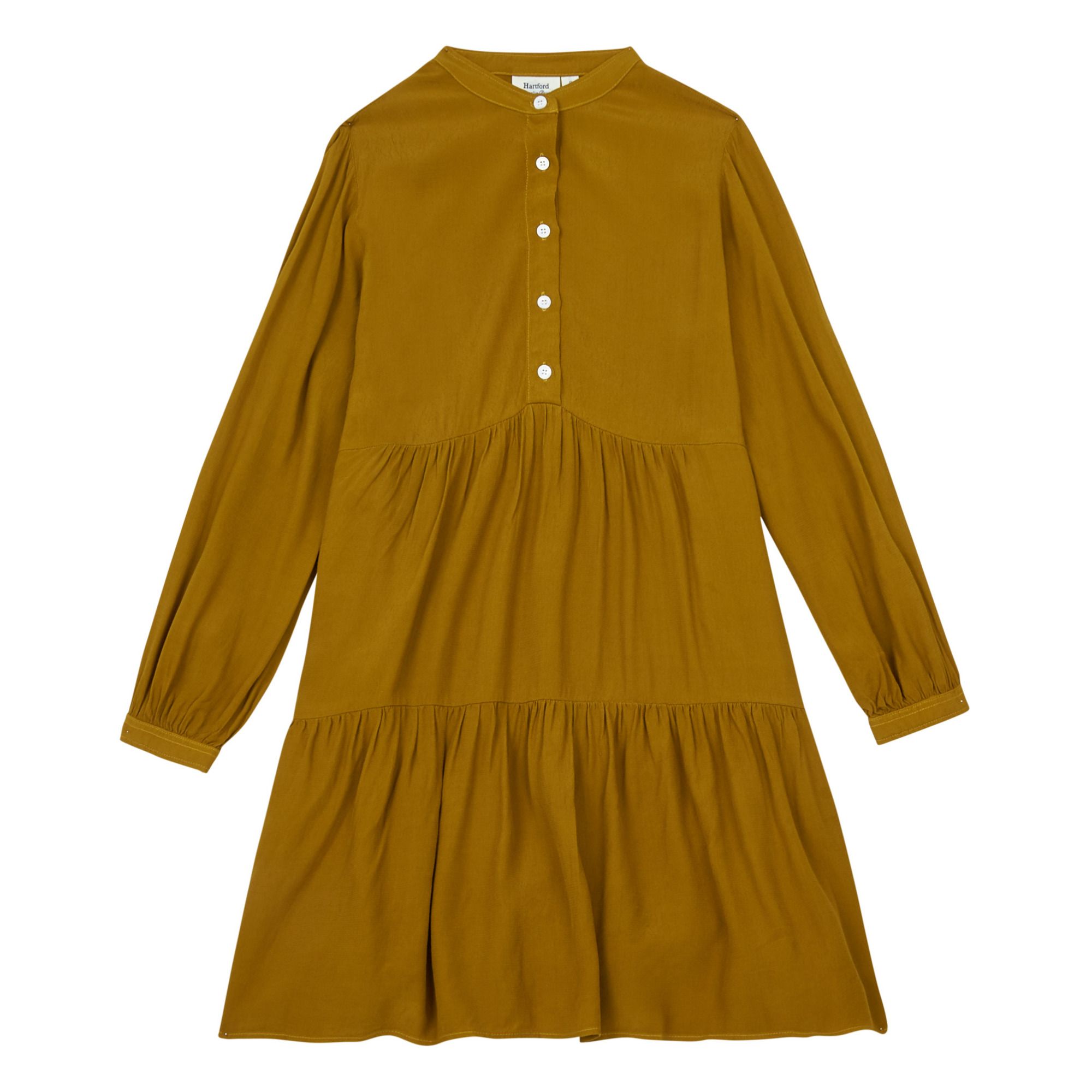 Hartford - Robe Crèpe Rainbow - Fille - Camel