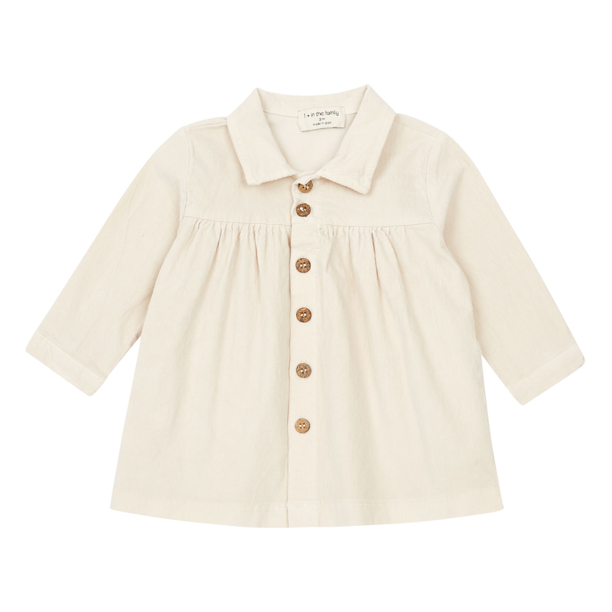 1+ in the family - Robe Sole - Fille - Crème