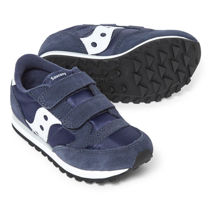 Double Velcro Jazz Sneakers - Kids’ Collection  | Navy blue- Product image n°2