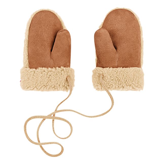 Muffole in lana merino - Collezione Bambino  | Beige