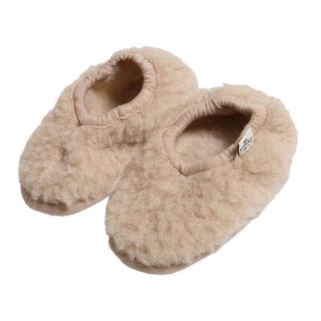 Chaussons Shearling | Beige