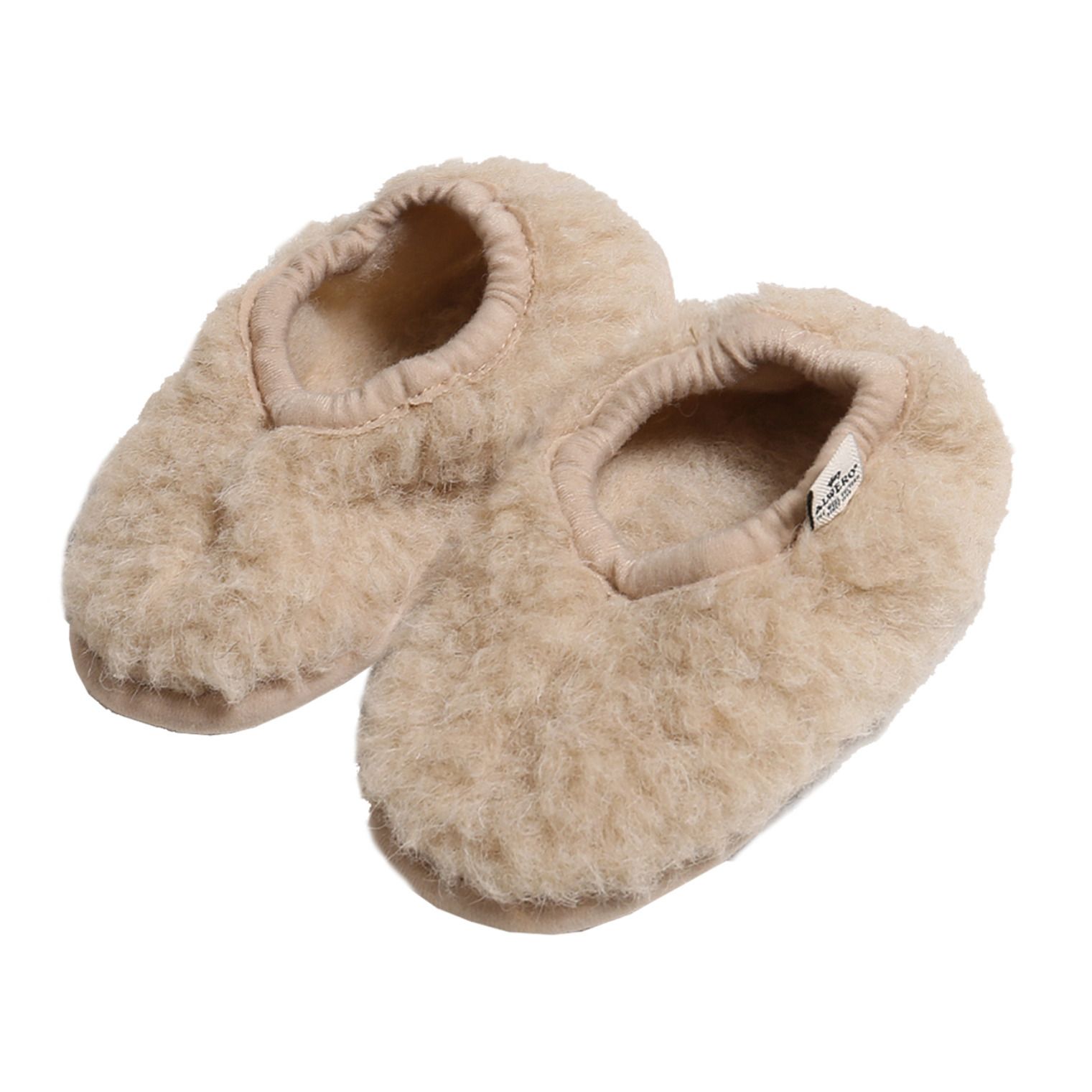 Chaussons Shearling | Beige- Image produit n°0