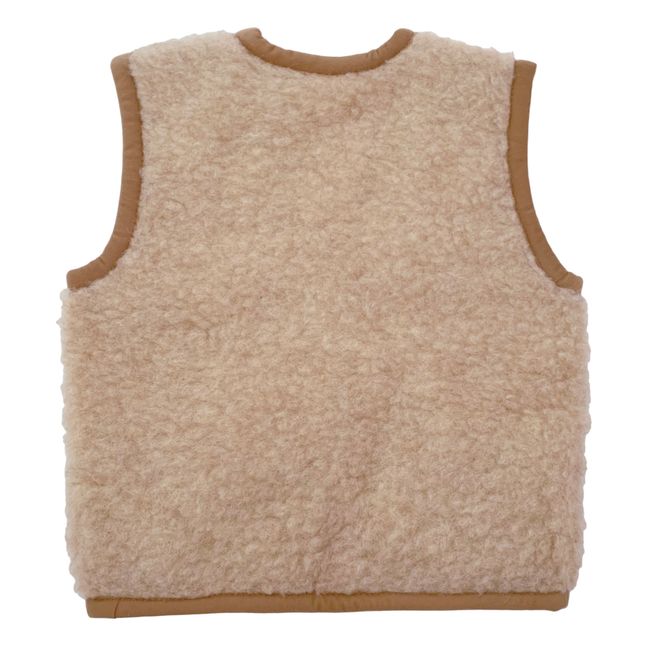 Alpen Sleeveless Gilet | Beige