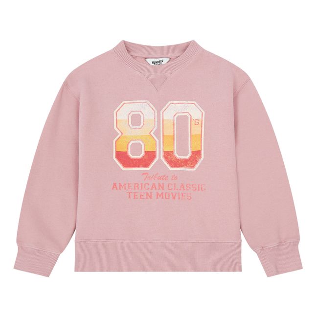 Organic Cotton 80s Sweatshirt  Dusty Pink