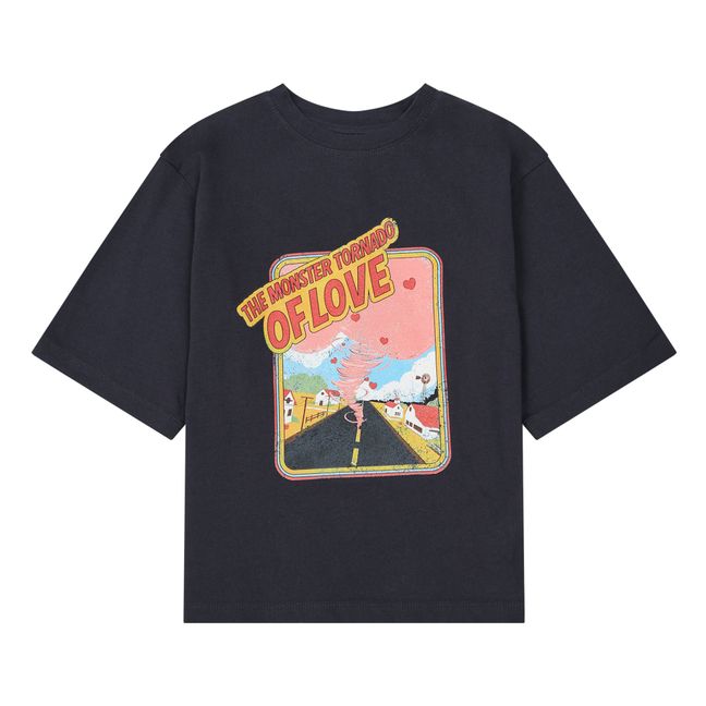 Tornado Organic Cotton T-Shirt  Black