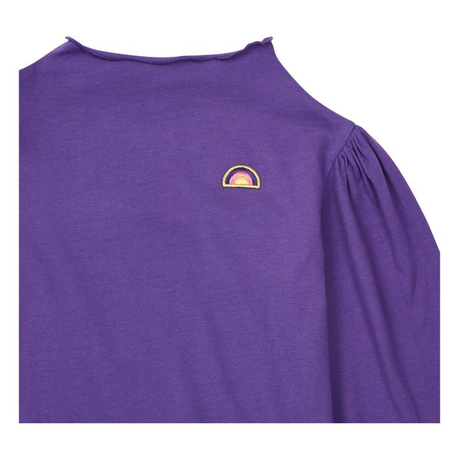 Organic Cotton T-shirt Purple