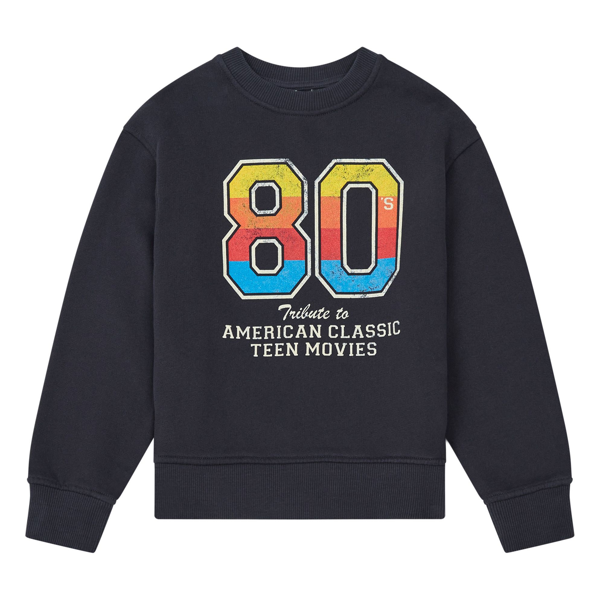 Hundred Pieces - Sweat Coton Bio Teen Movies - Garçon - Noir