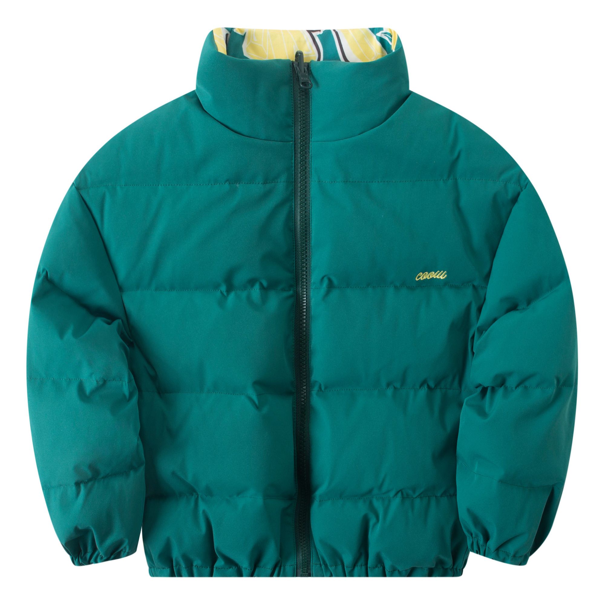 Reversible Down Jacket Green- Product image n°1