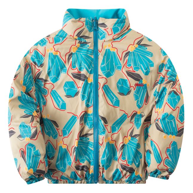 Reversible Down Jacket | Blue