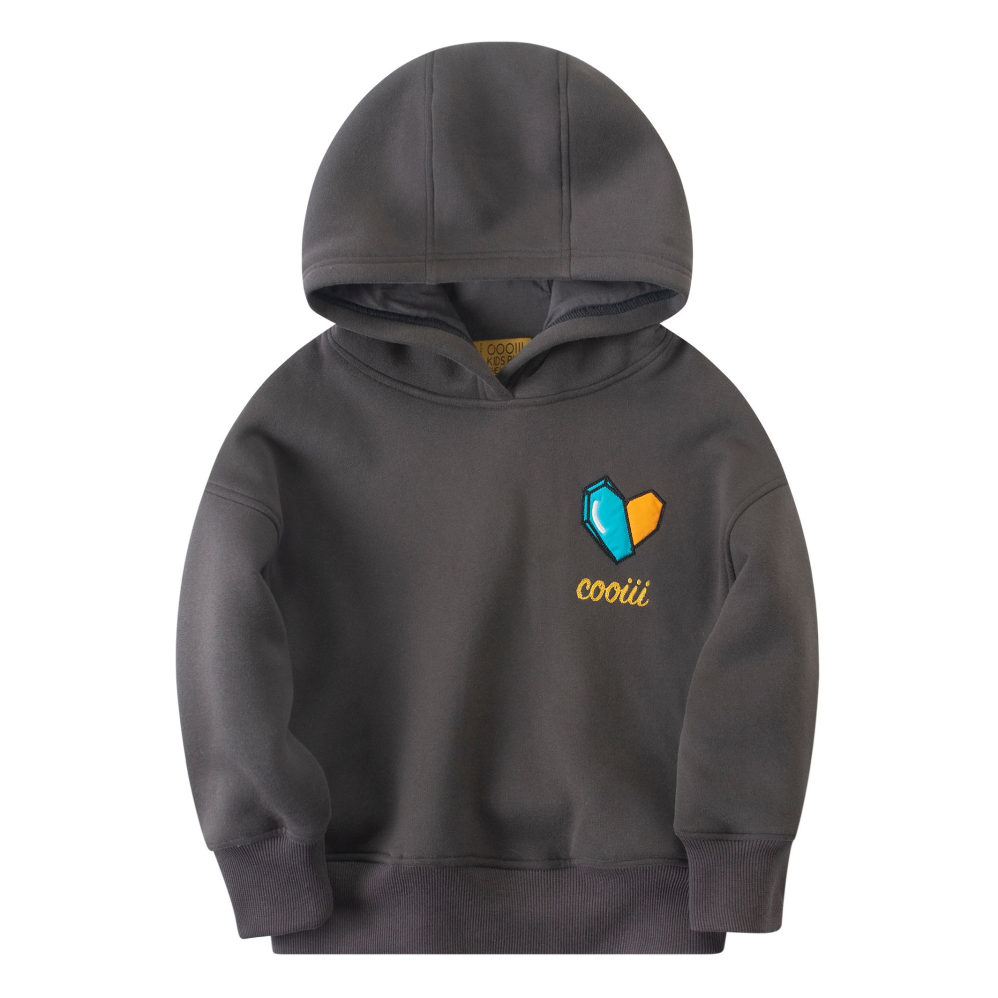 Embroidered Hoodie Negro- Imagen del producto n°0