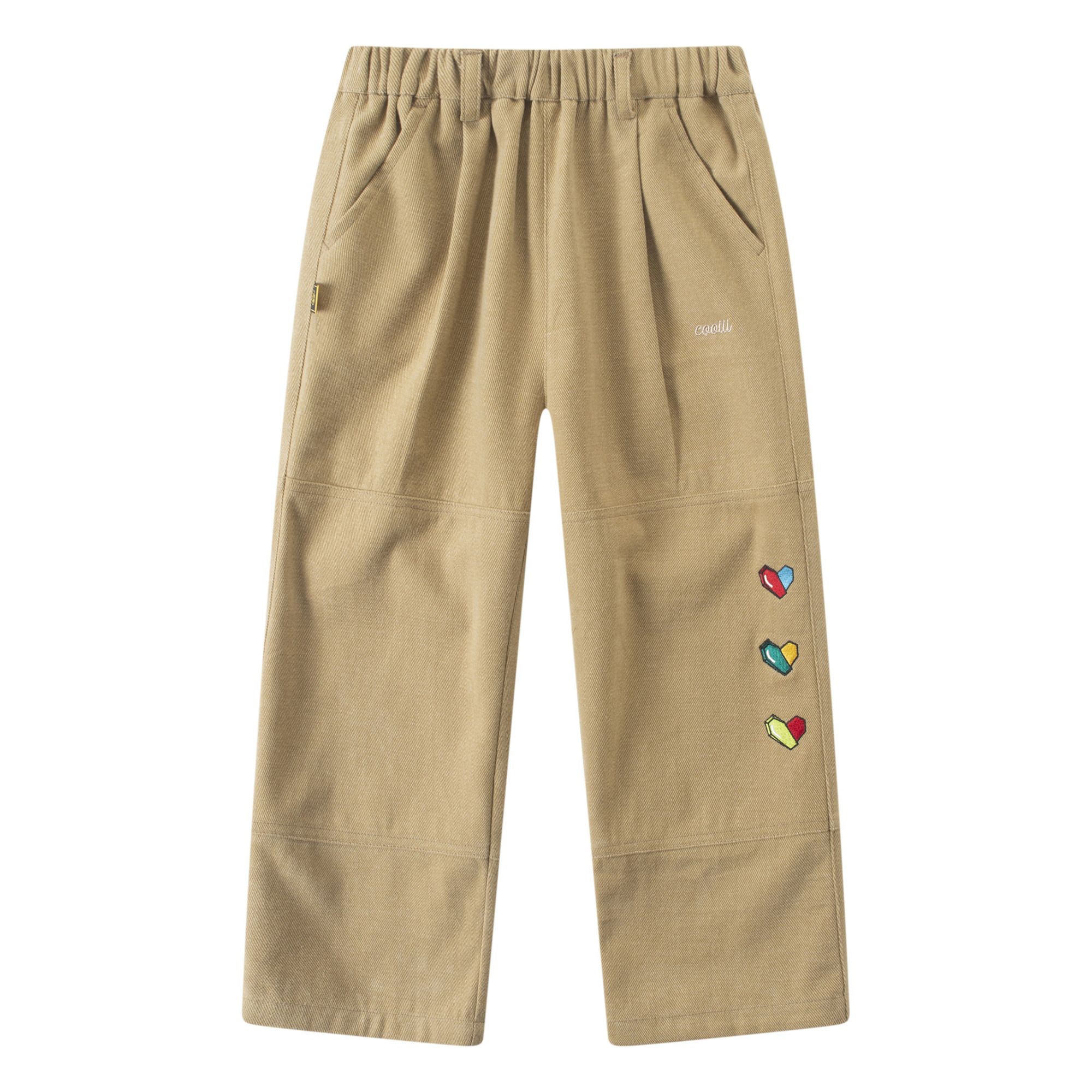 Loose Trousers Beige- Product image n°0