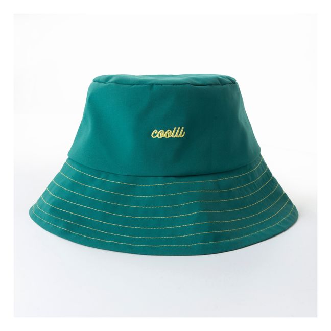 Memory-Fabric Bucket Hat Grün