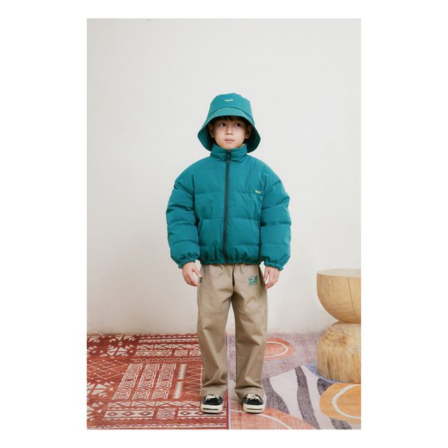 Memory-Fabric Bucket Hat | Green