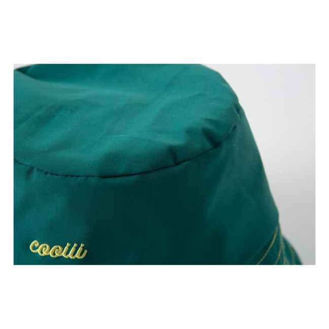 Memory-Fabric Bucket Hat | Green