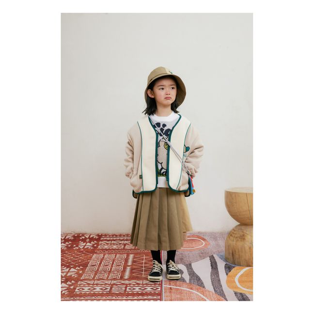 Workwear-Fabric Bucket Hat | Beige