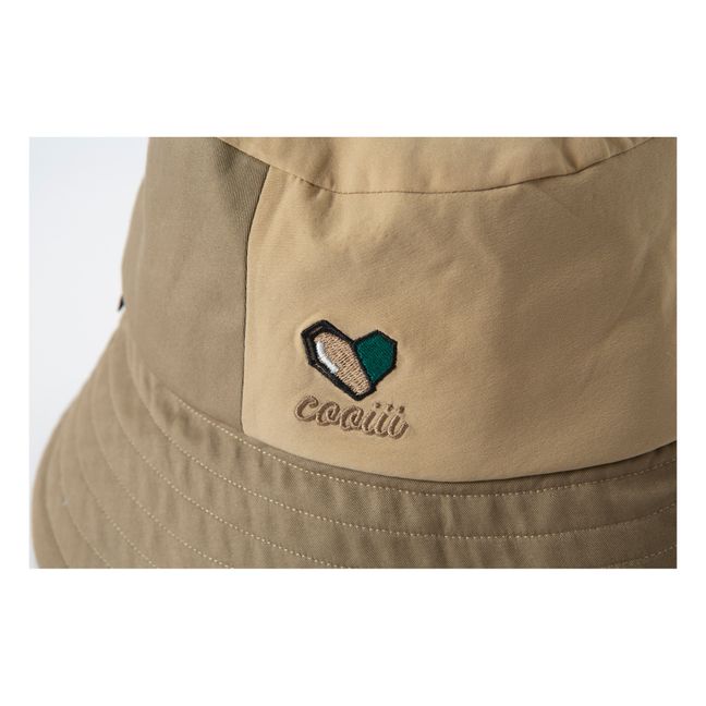 Workwear-Fabric Bucket Hat | Beige