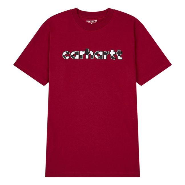 T-Shirt, modello: Range, in cotone bio Bordeaux
